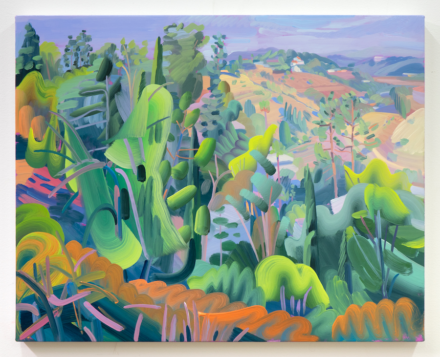 Andrew Holmquist, Mt. Washington 5, Oil on canvas, 24" x 30" 