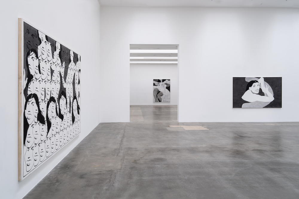 Anna Park: Mirror Shy Installation view, 2022 Blum & Poe, Los Angeles © Anna Park, Courtesy of the artist and Blum & Poe, Los Angeles/New York/Tokyo Photo: Hannah Mjolsnes