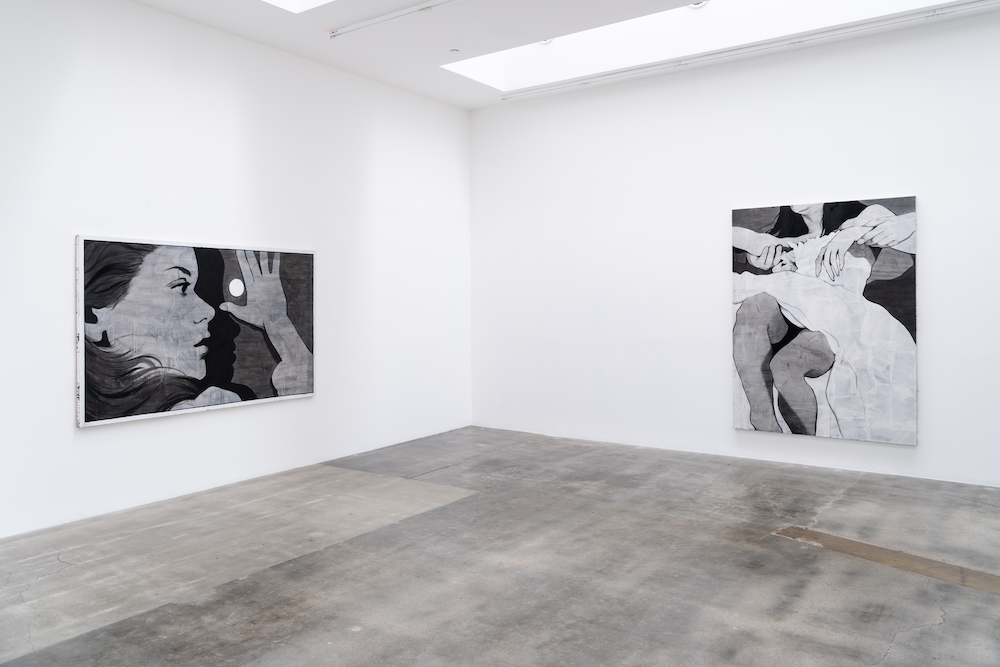 Anna Park: Mirror Shy Installation view, 2022 Blum & Poe, Los Angeles © Anna Park, Courtesy of the artist and Blum & Poe, Los Angeles/New York/Tokyo Photo: Hannah Mjolsnes