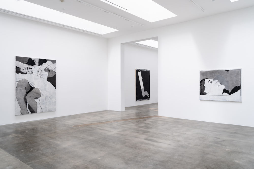 Anna Park: Mirror Shy Installation view, 2022 Blum & Poe, Los Angeles © Anna Park, Courtesy of the artist and Blum & Poe, Los Angeles/New York/Tokyo Photo: Hannah Mjolsnes