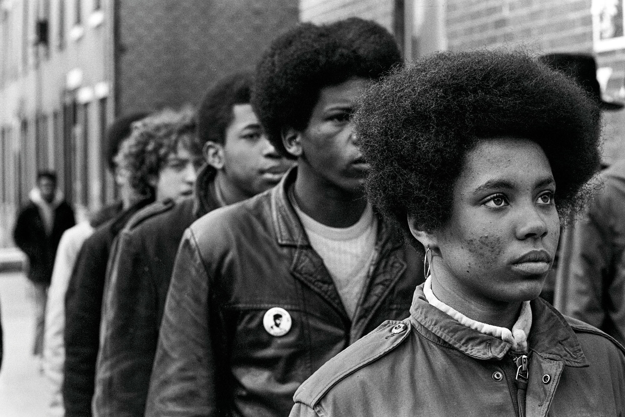 1970 - Philadelphia, Pennsylvania: The Black Panther Party wa s one of the most influential responses to racism and inequality in American history. The Panthers advocated armed self - defense to counter police brutality, and initiated a program of patrolling the police with guns and law books. Their enduring legacy is their programs, like Free Breakfast for Children, which helped to inspire a national movement of community organizing for economic independence, education, nutrition, and health care. Seale believed that “no kid should be running around hungry in school,” a simple credo that lead FBI director J. Edgar Hoover to call the breakfast program, “the greatest threat to efforts by authorities to neutralize the BPP and destroy what it stands for.”