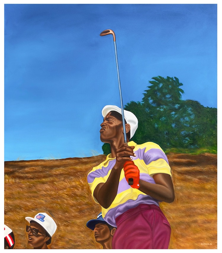 Golf, 202 Acrylic on canvas 59 x 51 in