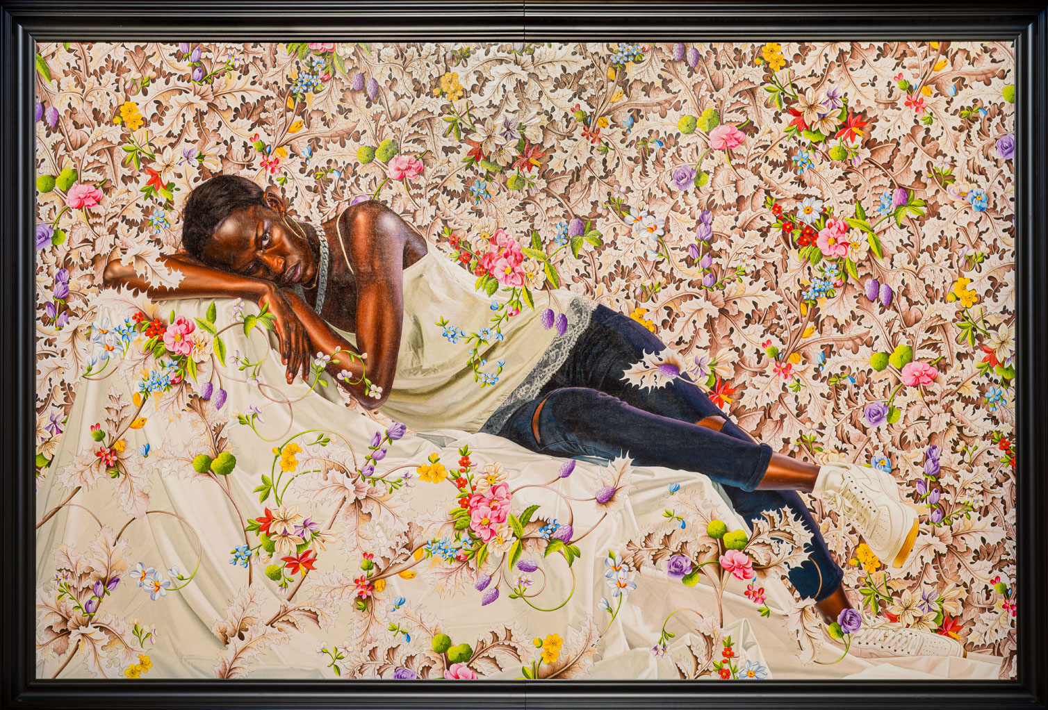 ©️ 2022 Kehinde Wiley Courtesy of the artist and Templon, Paris – Brussels – New York. Photo: Ugo Carmeni.