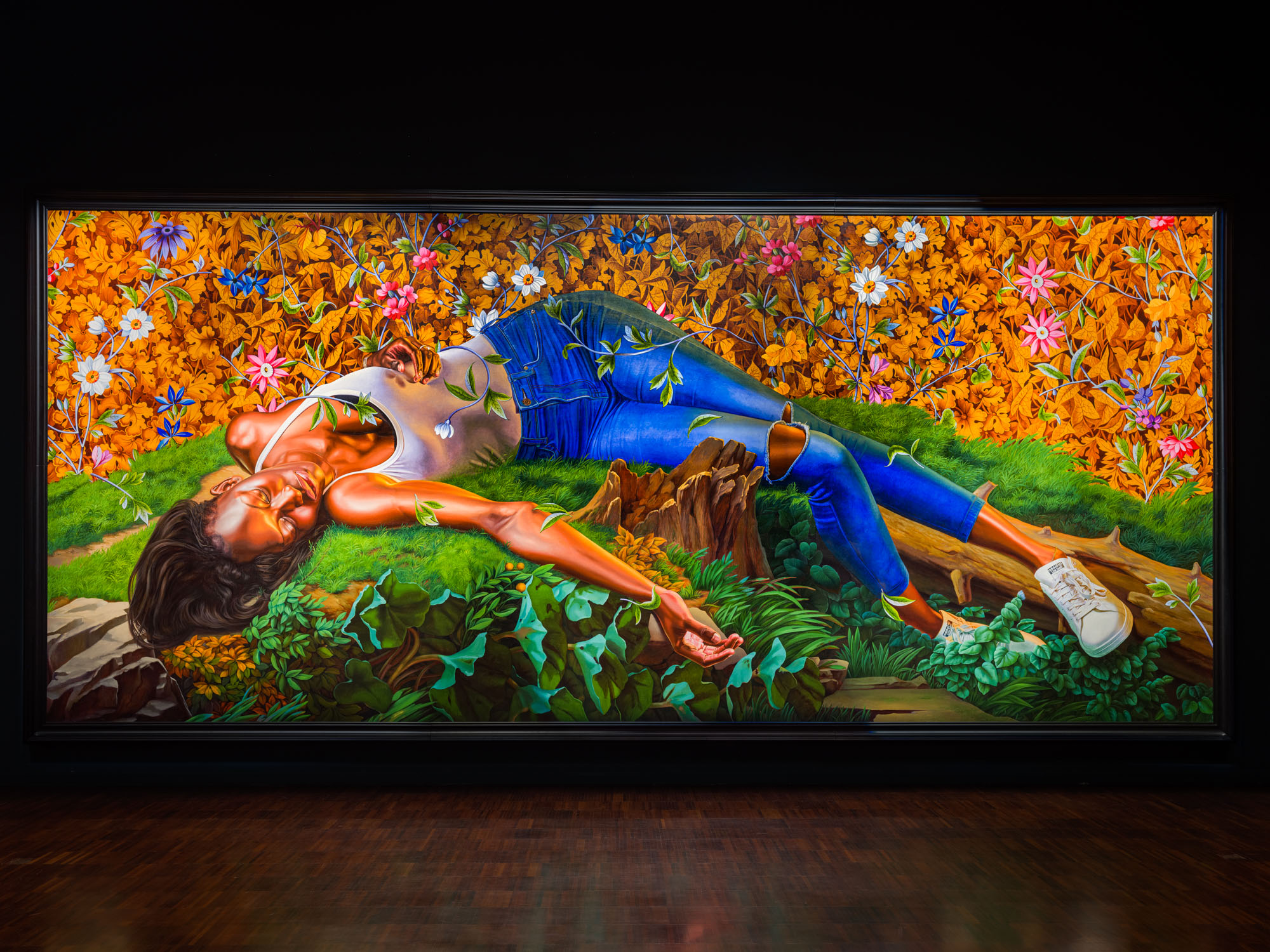 ©️ 2022 Kehinde Wiley Courtesy of the artist and Templon, Paris – Brussels – New York. Photo: Ugo Carmeni.