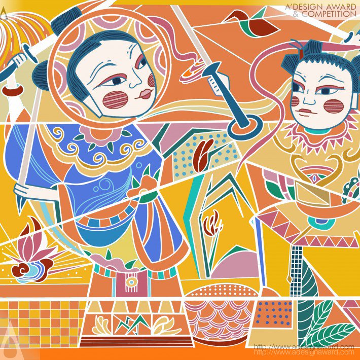 Henan Illustration Culture Propaganda by Wang Yisu
