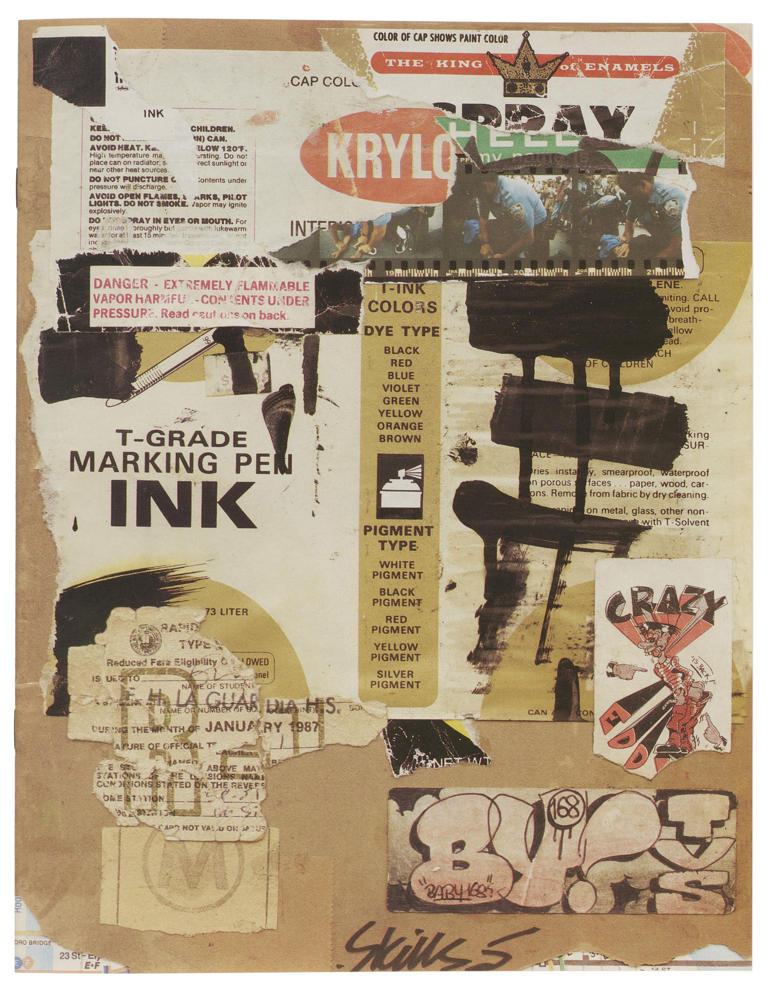 Sp.One / Greg Lamarche, Skills, issue 5, 1993, offset, Boston