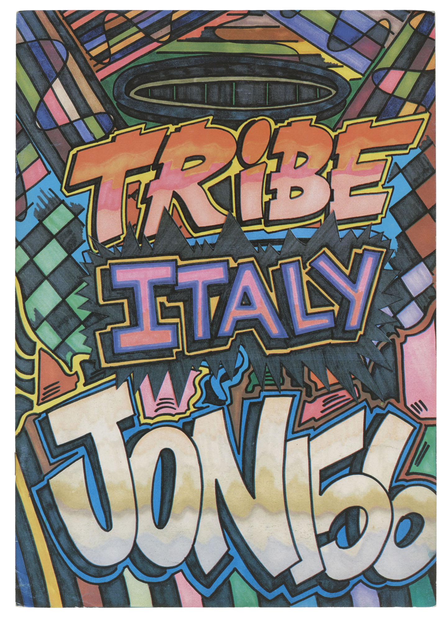 AdStar, Airone, and KayOne Mantovani (creators), JonOne / John Andrew Perello (cover artist), Hip Hop Tribe (Tribe), no. 7, 1994, offset, Milan