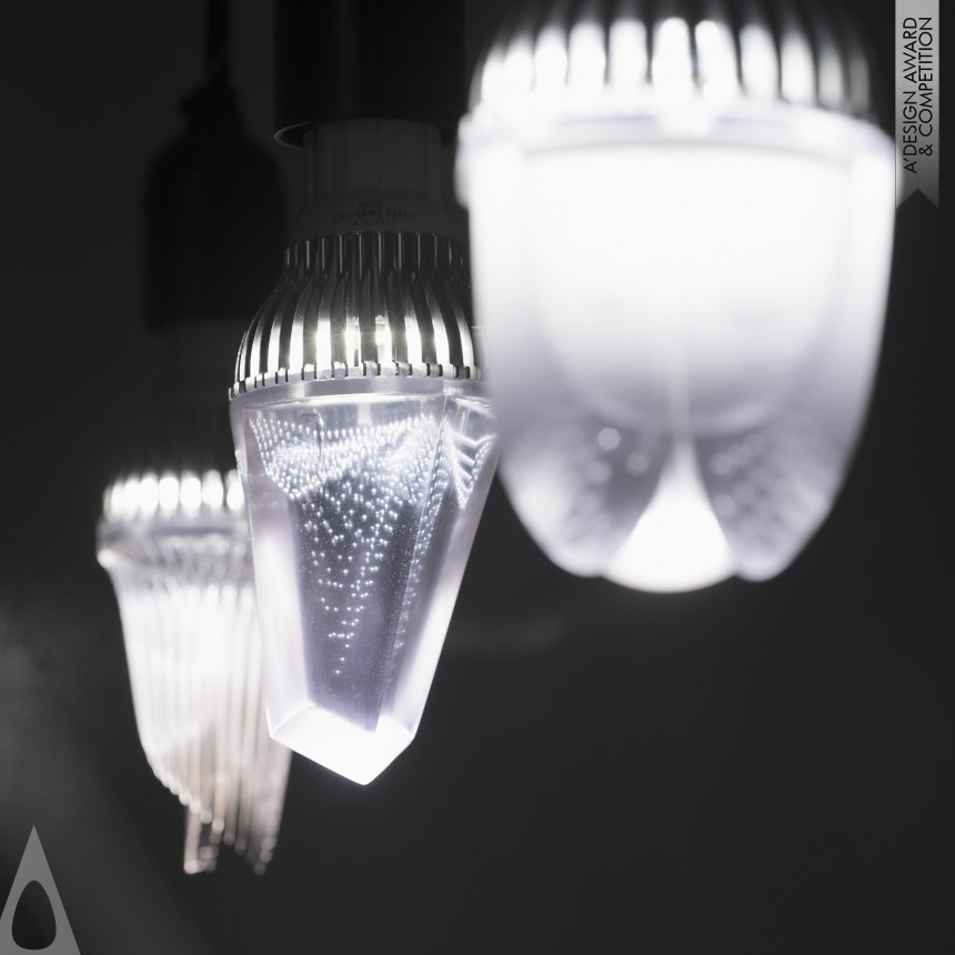 Eric Brockmeyer + Karl Willis Printed Bulbs Light Bulb
