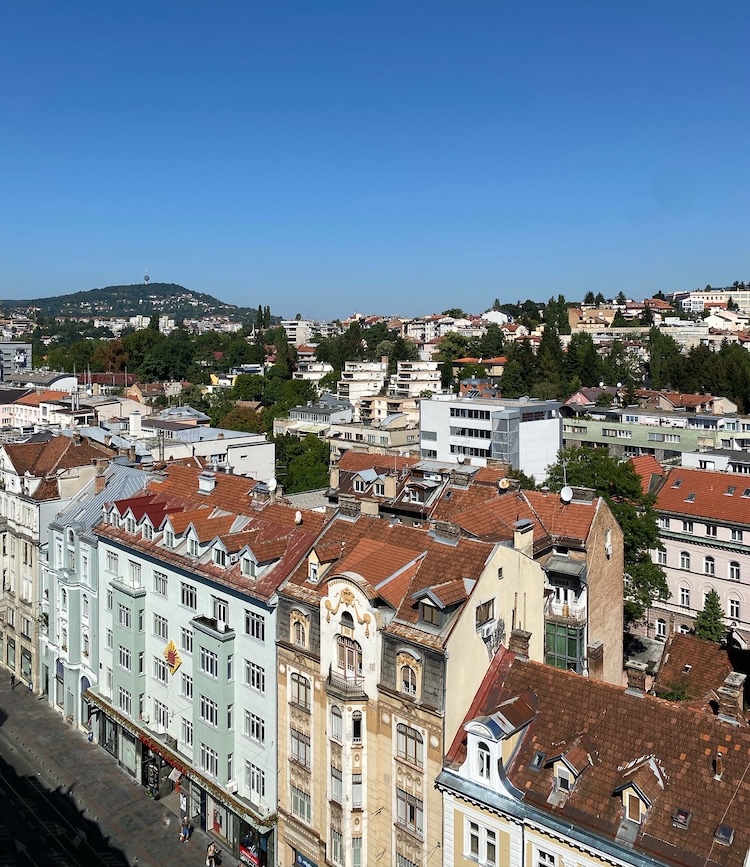 Sarajevo roof views