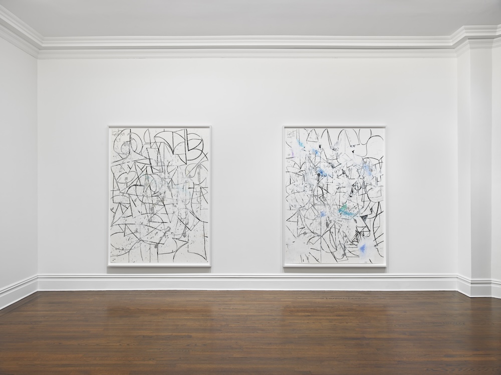 George Condo Pastels Installation view, Sprüth Magers, New York, January 29– March 1, 2025 © George Condo / ARS (Artists Rights Society), New York, 2025. Courtesy the artist and Sprüth Magers”