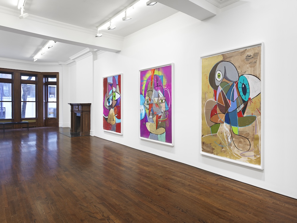 George Condo Pastels Installation view, Sprüth Magers, New York, January 29– March 1, 2025 © George Condo / ARS (Artists Rights Society), New York, 2025. Courtesy the artist and Sprüth Magers”
