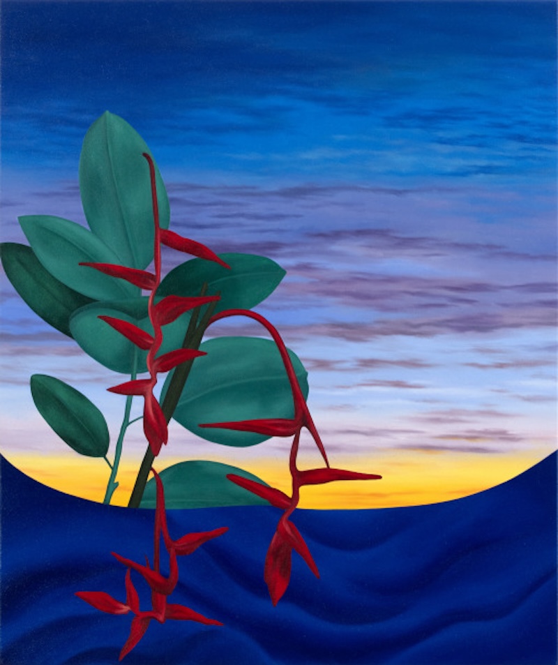 Heliconia, 2025  oil on linen