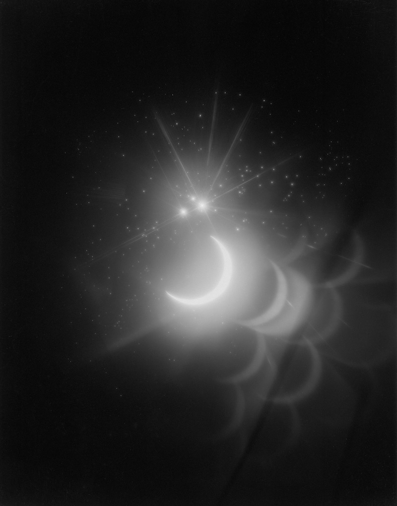 night sky #3 2024  Accompanied by a certificate of authenticity signed by the artist  Archival pigment print in ash wood frame (Edition of 3 + 2 APs)  27 x 22 inches, image // All images courtesy of and owned by Pia Paulina Guilmoth