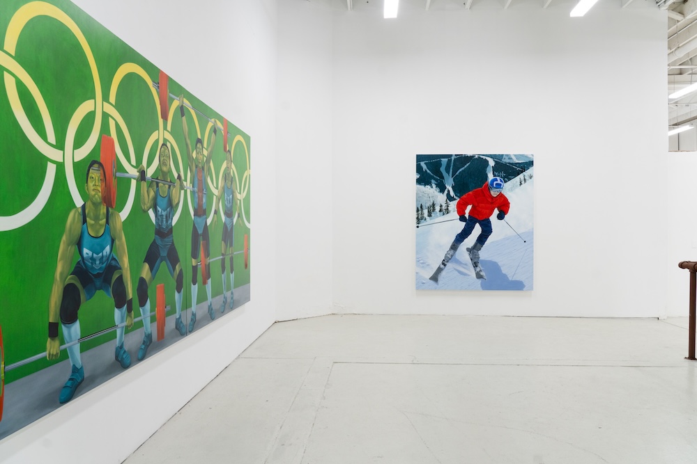 Installation of "For Sport", all photos are courtesy the artist and Micki Meng