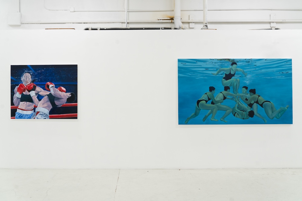 Installation of "For Sport",, all photos are courtesy the artist and Micki Meng
