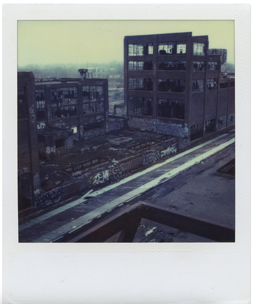 Gypsum factory, West Philadelphia, Pennsylvania, 2005 Polaroid photograph, unique 