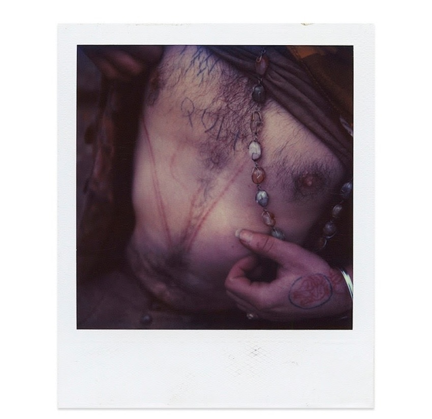 QUIT, 2005 Polaroid photograph, unique 