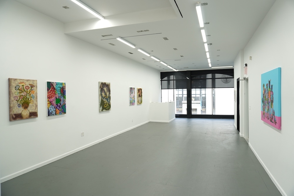 Installation view of FREAKS @ GR Gallery