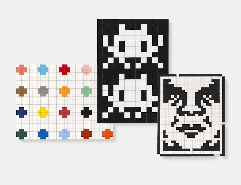 Photographed by Prudence Cuming Associates Ltd // Artworks © Shepard Fairey, Damien Hirst, Invader