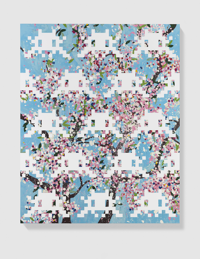 Photographed by Prudence Cuming Associates Ltd // Artworks © Shepard Fairey, Damien Hirst, Invader