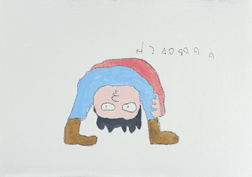 “Angles Truth”, 2025 Mixed Technique on paper15 x 21 cm. 6 x 8.3 in.