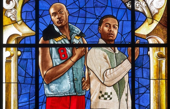 Contemporary, Urban Stained Glass