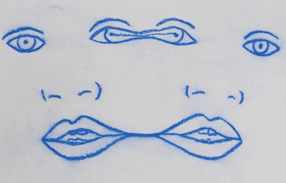 Watch A Music Video Hand-Drawn in Blue Pencil by Daniel Zvereff