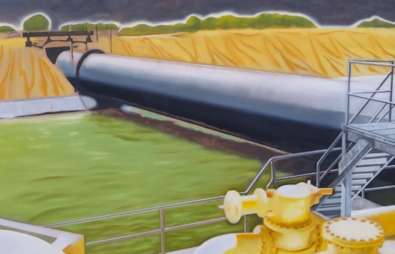 Luke Rogers &quot;Coughing in the Pipes&quot; @ Moskowitz Bayse, Los Angeles