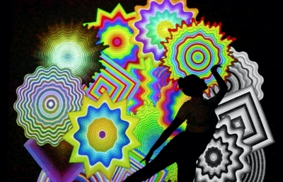 Cascade: Jen Stark's Drippy Psychedelics Get Interactive in Brooklyn image