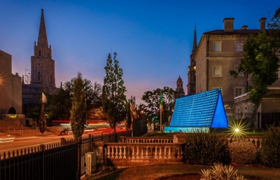 Luzinterruptus Splashes The Spanish Embassy in D.C.