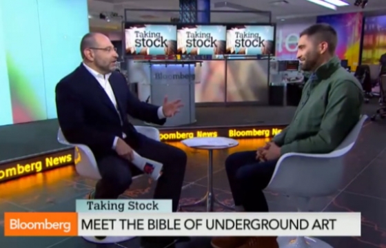 "Juxtapoz: The Bible of Underground Art" on BloombergTV