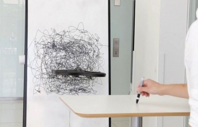 The Flying Pantograph: A Drone Controlled with a Pen image