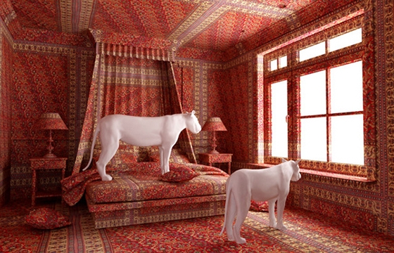 Farid Rasulov’s Carpeted Rooms