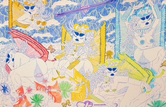 Juxtapoz Magazine – Heather Benjamin’s “BUTTERFLY KISS” @ allcity.space, Brooklyn Juxtapoz Magazine – Heather Benjamin’s “BUTTERFLY KISS” @ allcity.space, Brooklyn