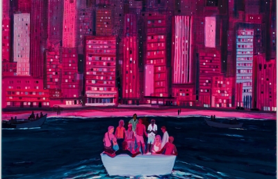 Jules de Balincourt Orchestrates the "Midnight Movers" image