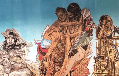"Homecoming" - New Group Show by Swoon, Andrew Schoultz and Brendan Monroe @ Galerie LJ, Paris image
