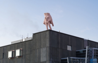 A Gigantic F'ing Hand On Top of a Museum... and It's Great image
