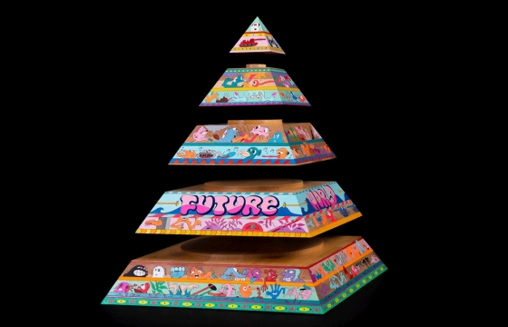 Erik Parker's FUTURE: A New Limited Edition Wood Sculpture and Panel