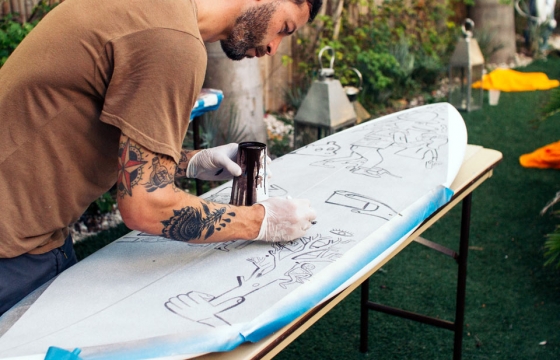 UNIV x Chandran Gallery x Juxtapoz Benefit & Auction for Waves For Water