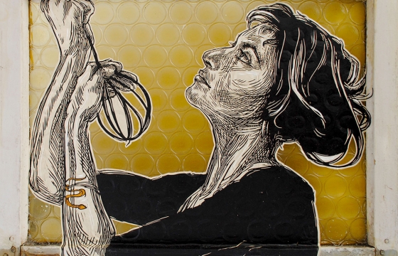 Swoon "Eudaimonia" @ Artemizia Foundation Museum of Contemporary, Graffiti, and Street Art