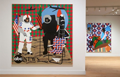 Nina Chanel Abney Wows with "Who's Got Team Spirit?" at Pace Prints Booth @ ADAA: The Art Show, NYC image