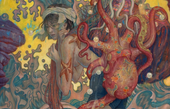 James Jean's "Ama Diver"