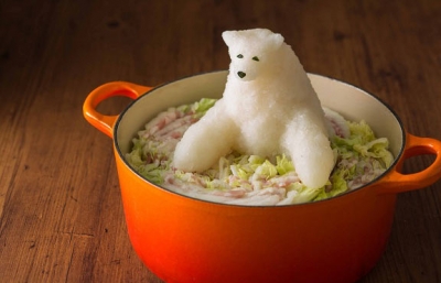 Play WIth Your Food: Daikon Radish Sculptures by Masanori Kono