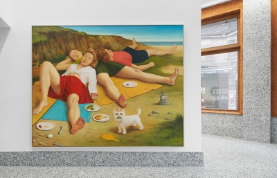 From Sultry Absurdism to Irreverent Eroticism: Falk Gernegroß's "Le pique-nique" image
