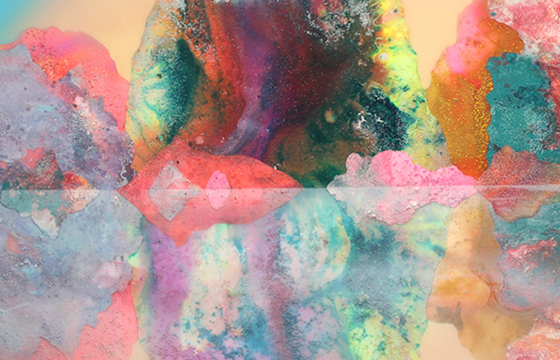 Kate Shaw's Vibrant Abstract Landscapes in "The Shadowlands" at Mirus Gallery (With .gifs!)
