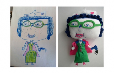 Dolls Based on Children's Drawings image