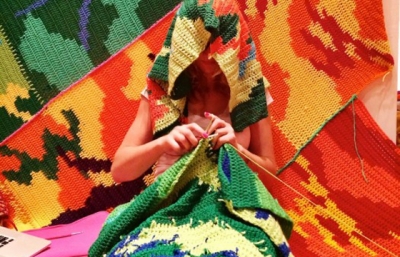 Olek "I Haven’t a Single Explorer on My Planet" @ White Walls Project Space, SF