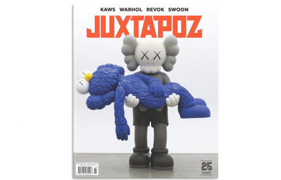 Winter 2019 Issue with KAWS, Swoon, Andy Warhol, REVOK Celebrates 25 Years of Juxtapoz Magazine