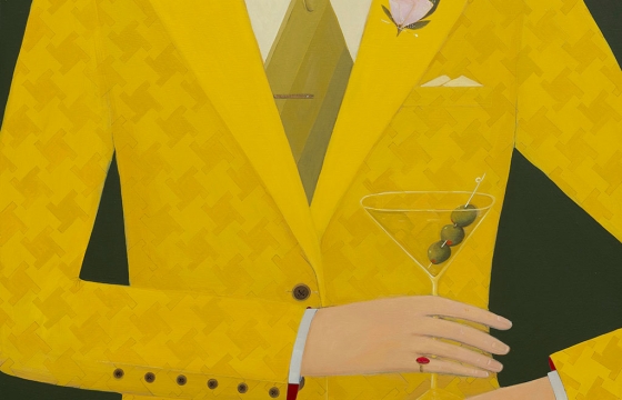 Angela Burson Paints the "Travelers" @ Hashimoto Contemporary, Los Angeles