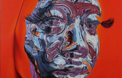 "Masks: Portraits of Times Square and Luxury Graffiti" by Kip Omolade @ Jonathan LeVine Projects image